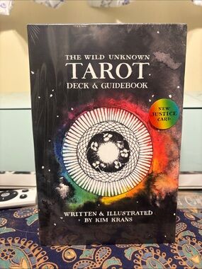 Harper Tarot Deck & Guidebook — Black with Rainbow Accents